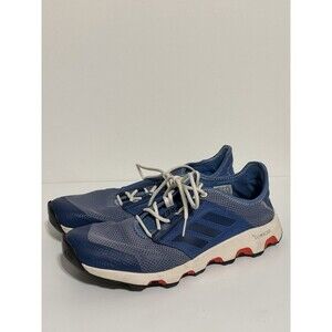 Adidas Terrex Stealth Hiking Shoes Mens 9 Blue Red Sneakers Climacool